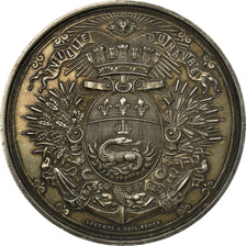 France, Medal, Ville du Havre, Lecomte, MS(60-62), Silver