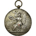 France, Medal, Art Nouveau, VF(30-35), Copper Plated Silver