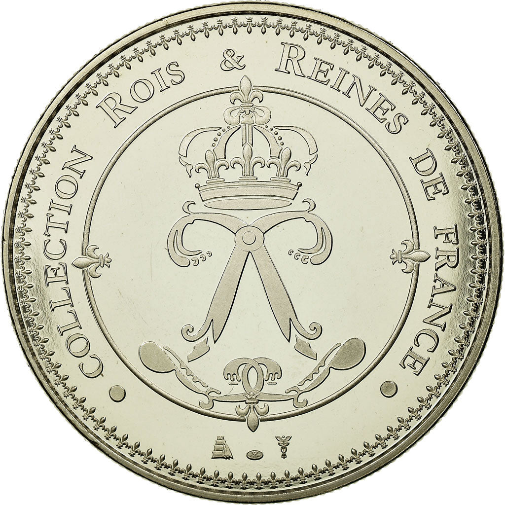 França, Medal, Les rois de France, Louis XIII, MS(65-70), Cobre-níquel