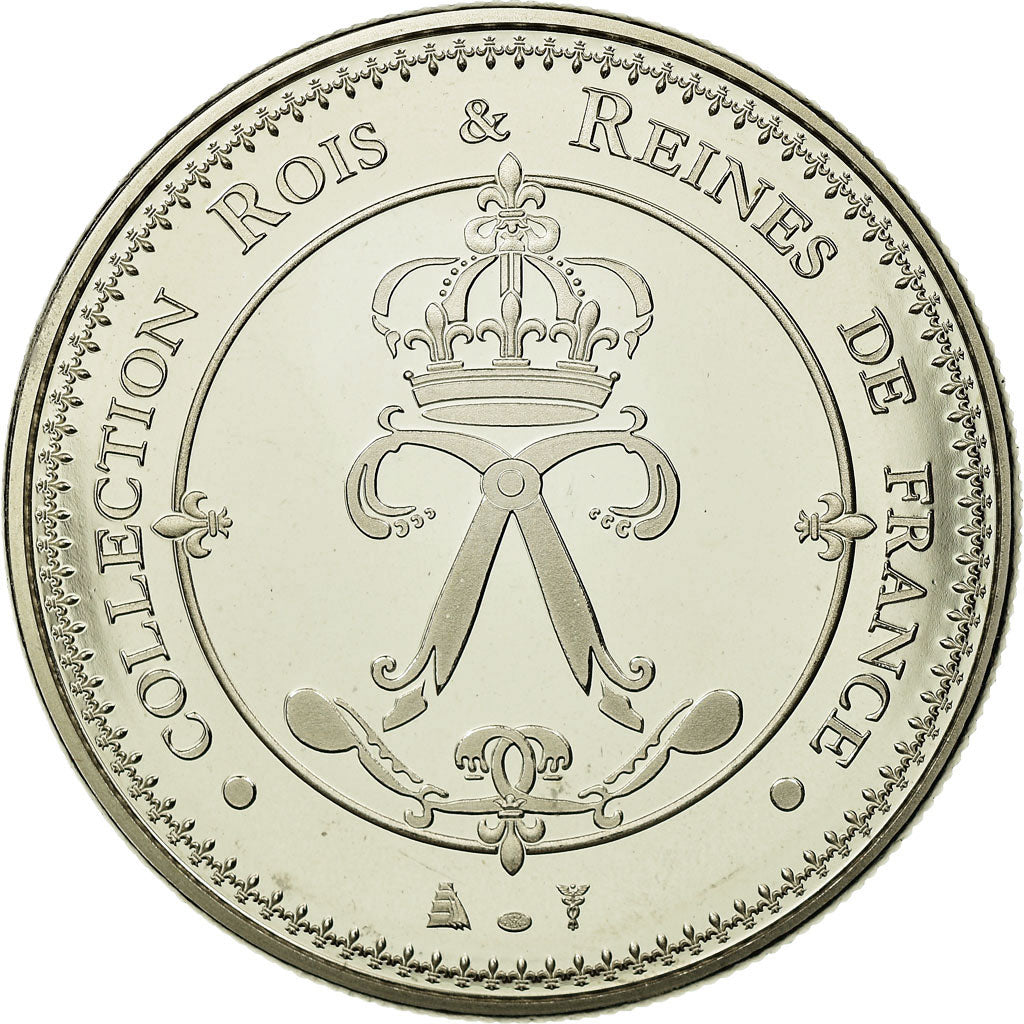 Frankreich, Medaille, Les Rois de France, Clovis, STGL, Copper-nickel