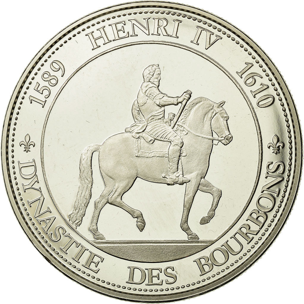 Francia, medalla, Les rois de France, henri IV, FDC, Cobre - níquel