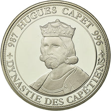 Frankrijk, Medaille, Les Rois de France, Hugues Capet, FDC, Copper-nickel