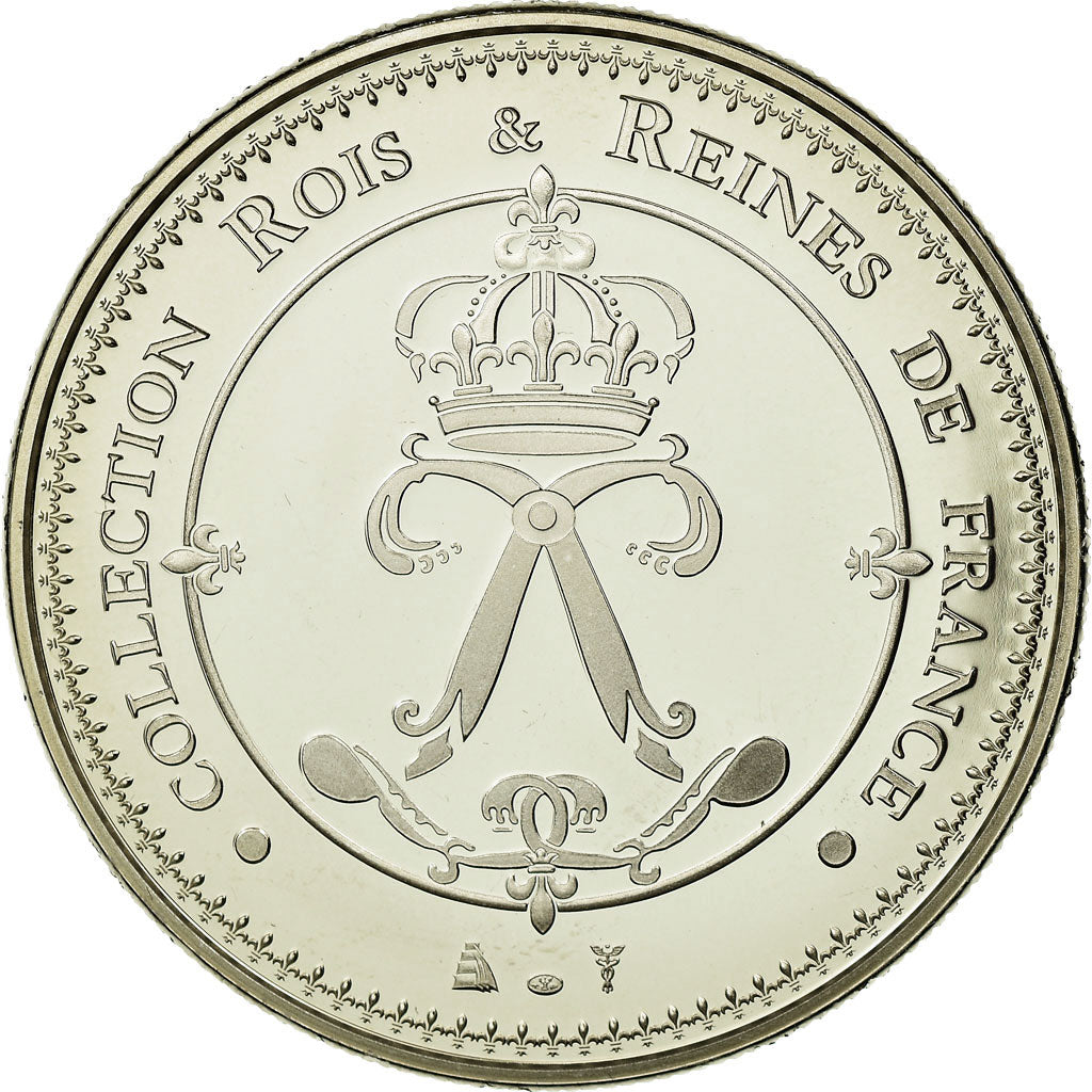 Frankrijk, Medaille, Les Rois de France, Hugues Capet, FDC, Copper-nickel