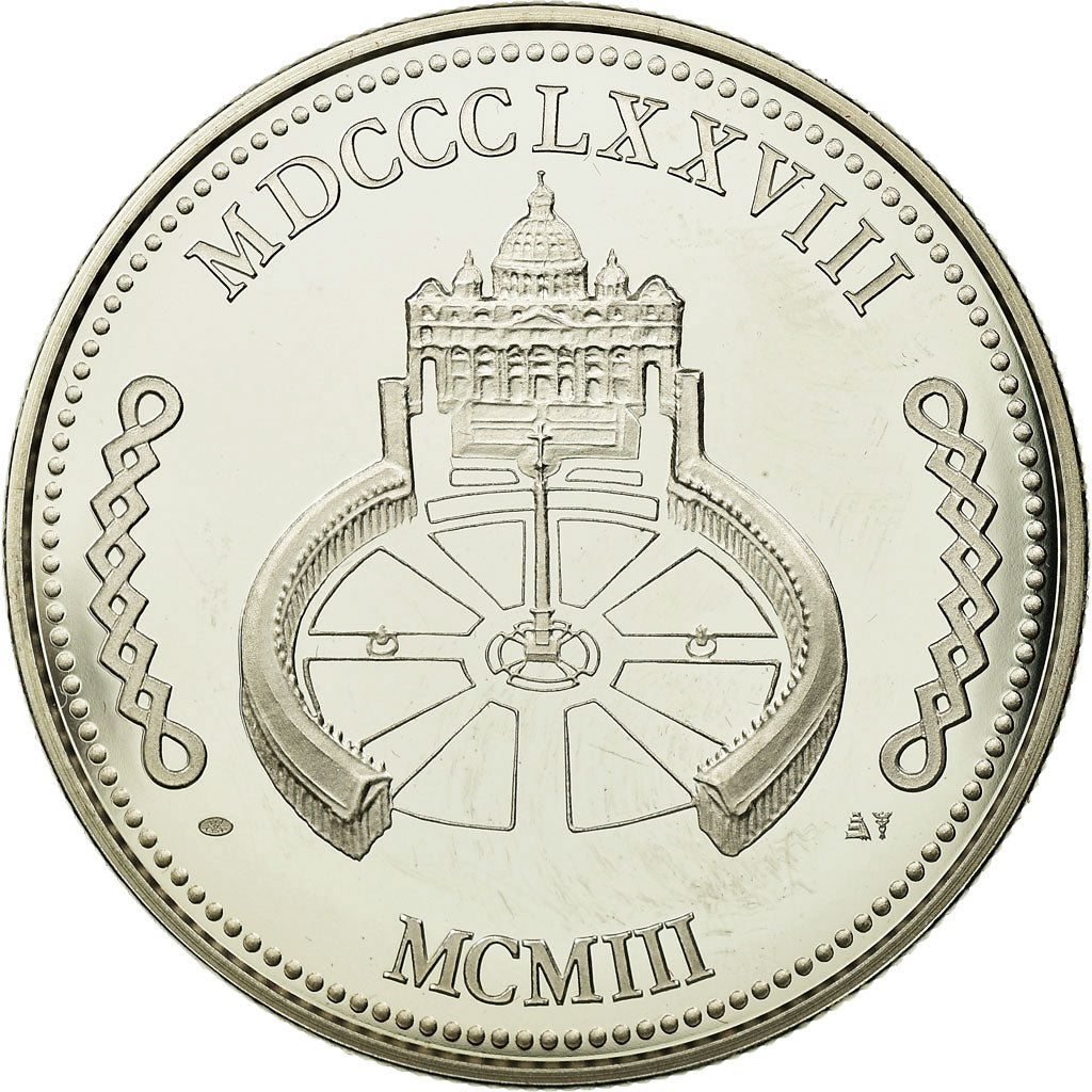 Vatican, Medal, Le Pape Léon XIII, MS(65-70), Copper-nickel