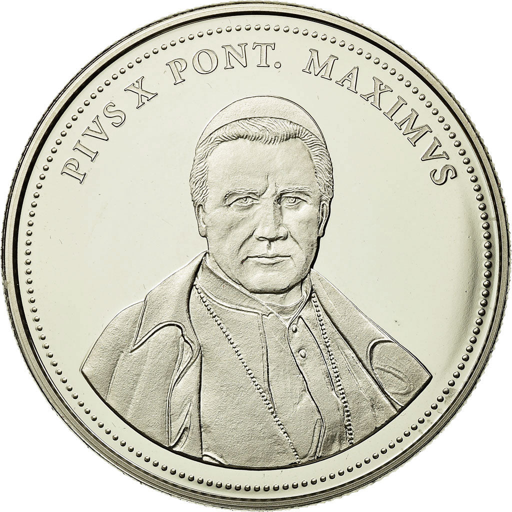 Vatican, Medal, Le Pape Pie X, MS(65-70), Copper-nickel