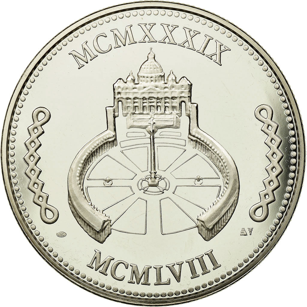 Vatican, Medal, Le Pape Pie XII, MS(65-70), Copper-nickel