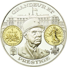 Frankrijk, Medaille, 2000 ans d'Histoire Monétaire française, FDC, Zilver