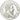 França, Medal, Reproduction du Teston au Croissant, Henri II, MS(65-70), Prata