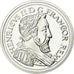 França, Medal, Reproduction du Teston au Croissant, Henri II, MS(65-70), Prata