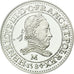 Francja, Medal, Reproduction du Franc au Col Fraisé, Henri III, MS(65-70)