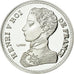 France, Medal, Reproduction de la 5 Francs Henri V 1831, MS(65-70), Silver