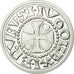 France, Medal, Reproduction du Denier de Beauvais, MS(65-70), Silver