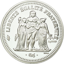 France, Medal, Reproduction de la 20 Francs Hercule 1973, MS(65-70), Silver