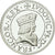 Francia, medalla, Reproduction du Teston Milan Louis XII, FDC, Plata