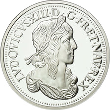 Frankrijk, Medaille, Reproduction de l'Ecu de Warin, Louis XIII, 60 Sols, FDC