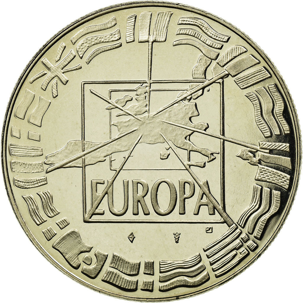 France, Medal, Europa, Passage à l'An 2000, MS(65-70), Copper-nickel