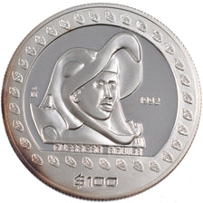 MEXICO, 100 Pesos, 1992, Mexico City, KM #556, MS(65-70), Silver, 31.14