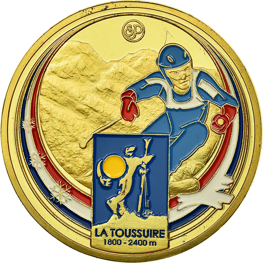 Francja, Medal, Montagne, La Toussuire, Les Sybelles, MS(65-70), Stop miedzi