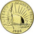 Francia, medalla, Reproduction Half Dollar Liberty 1986, FDC, Copper Gilt