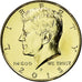 France, Medal, Reproduction Half Dollar Liberty 2015, MS(65-70), Copper Gilt