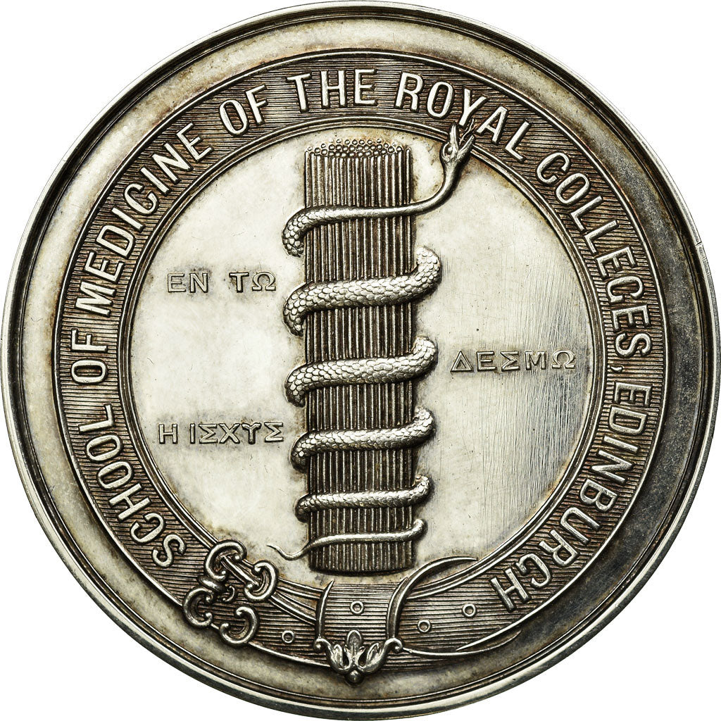 Reino Unido, Medal, School of Medicine of the Royal College, Edinburgh, 1936