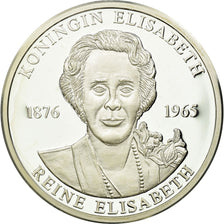 Belgium, Medal, Reine Elisabeth, 1998, MS(65-70), Silver
