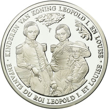 Belgium, Medal, Enfants de Léopold Ier et Louise, 1997, MS(65-70), Silver
