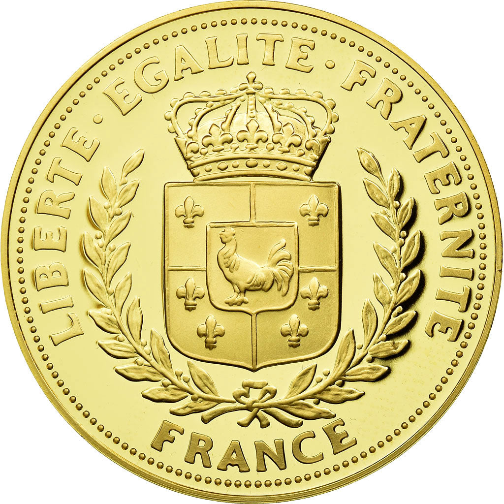 France, Médaille, Napoléon Bonaparte, FDC, Copper Gilt