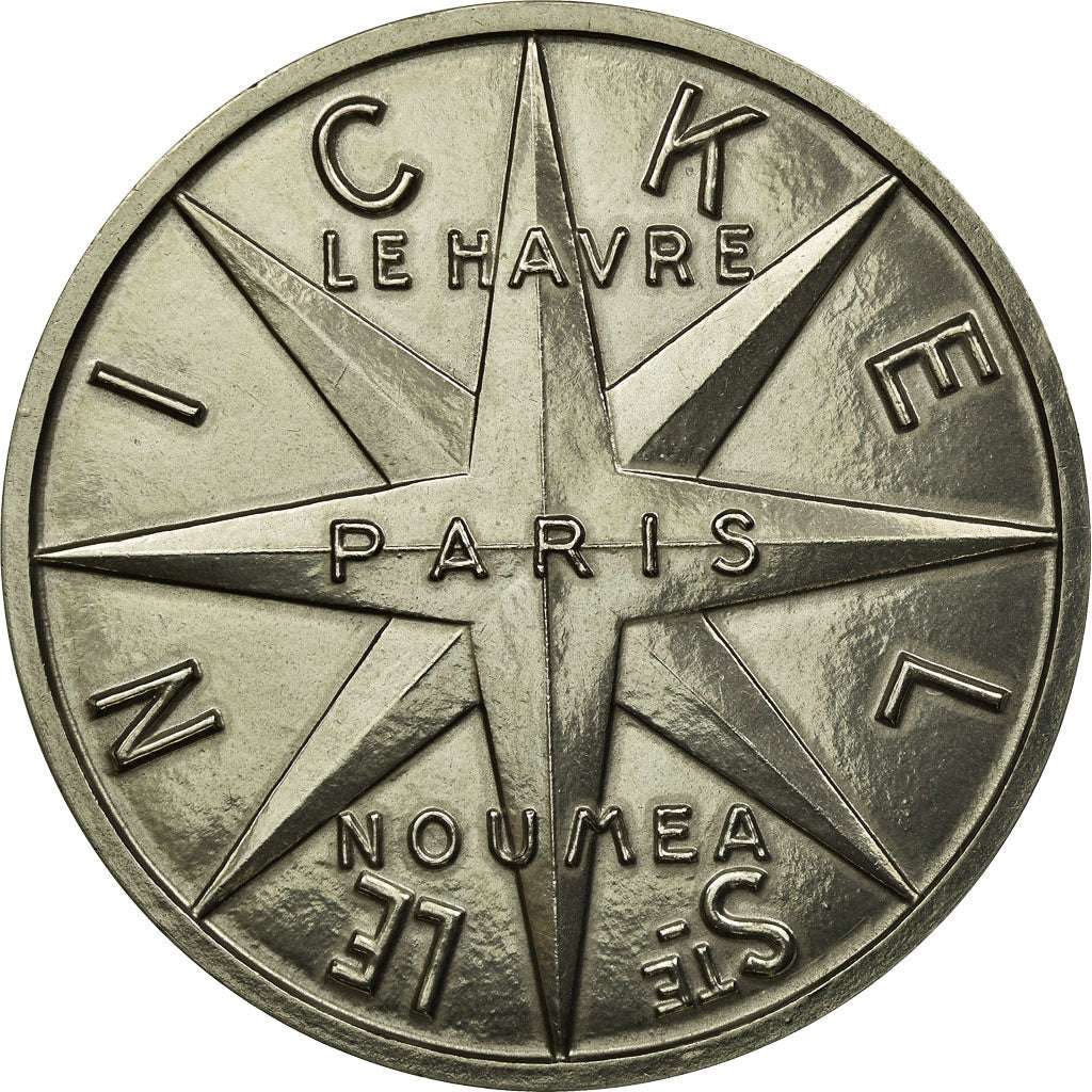 France, Medal, Nouvelle Calédonie, Société Le Nickel, 1961, Simon, MS(64)