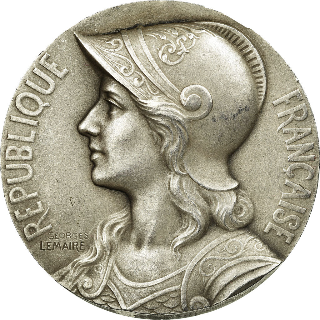 Francja, Medal, Hommage aux Instituteurs Morts pour la Patrie, Laon, 1914