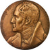 Francja, Medal, François René de Chateaubriand, granger, AU(50-53), Bronze