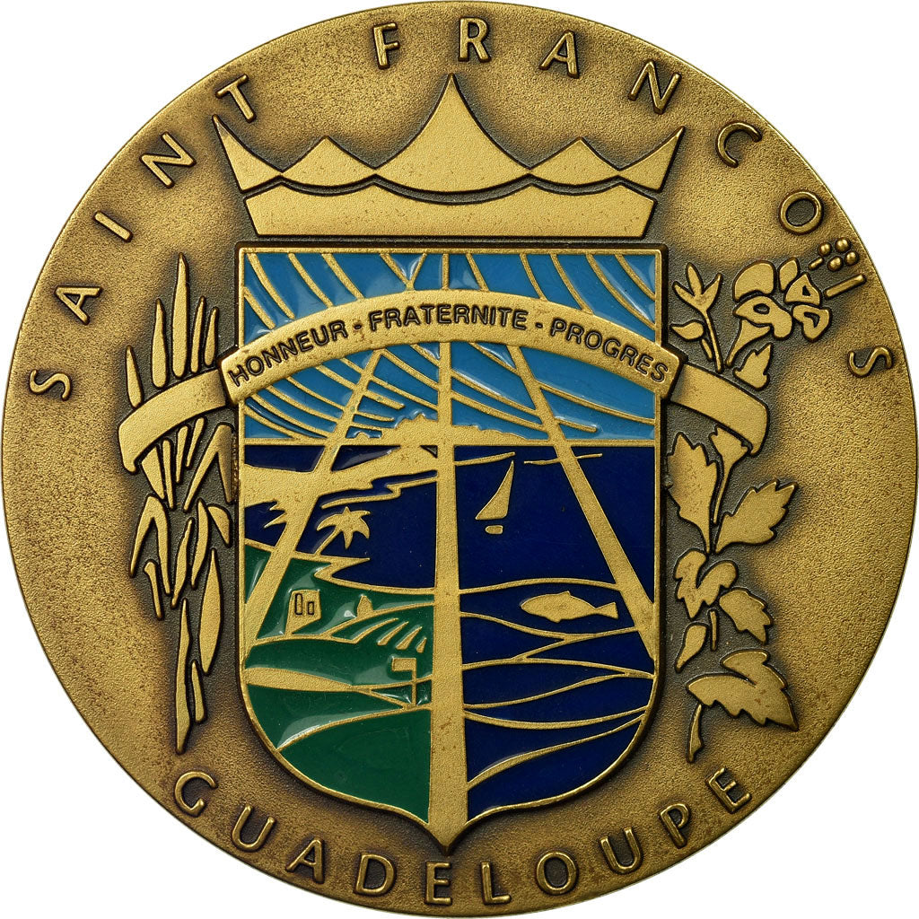Guadeloupe, Medal, Saint-François, MS(60-62), Bronze
