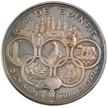 GUINEA, 500 Francs, 1969, KM #15, MS(65-70), Silver, 42, 28.96