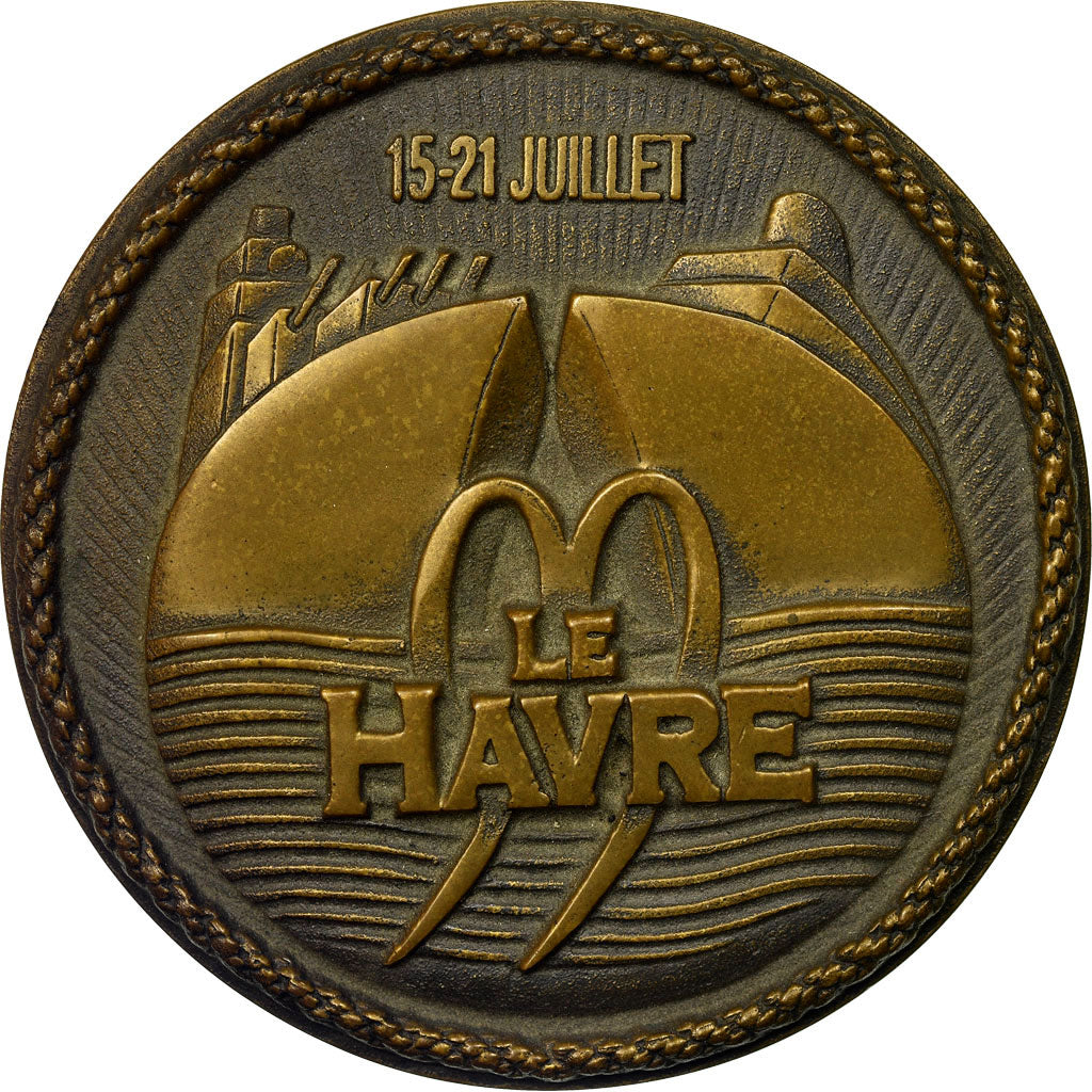 France, Medal, Ville du Havre, AU(55-58), Bronze