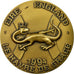 France, Medal, Le Havre de Grâce, Eire-England, Salamandre, 1994, MS(64)