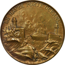 France, Medal, Le Havre, Porte Océane, Saladin, MS(60-62), Bronze