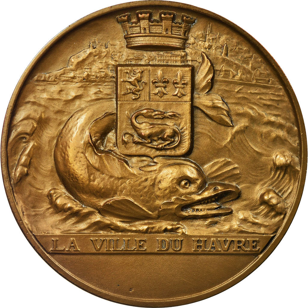 France, Medal, Le Havre, Porte Océane, Saladin, MS(60-62), Bronze