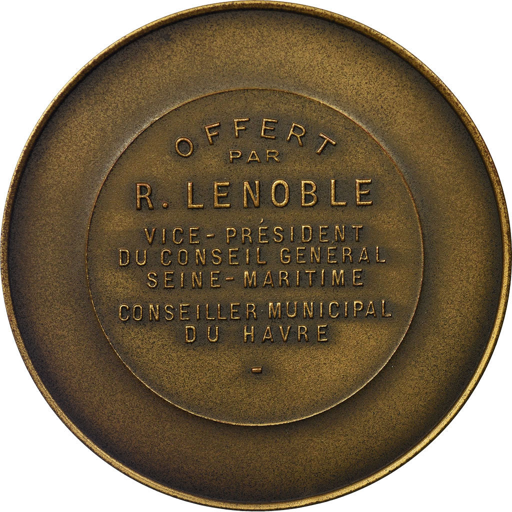 France, Medal, Conseil Général de Seine Maritime, AU(55-58), Bronze