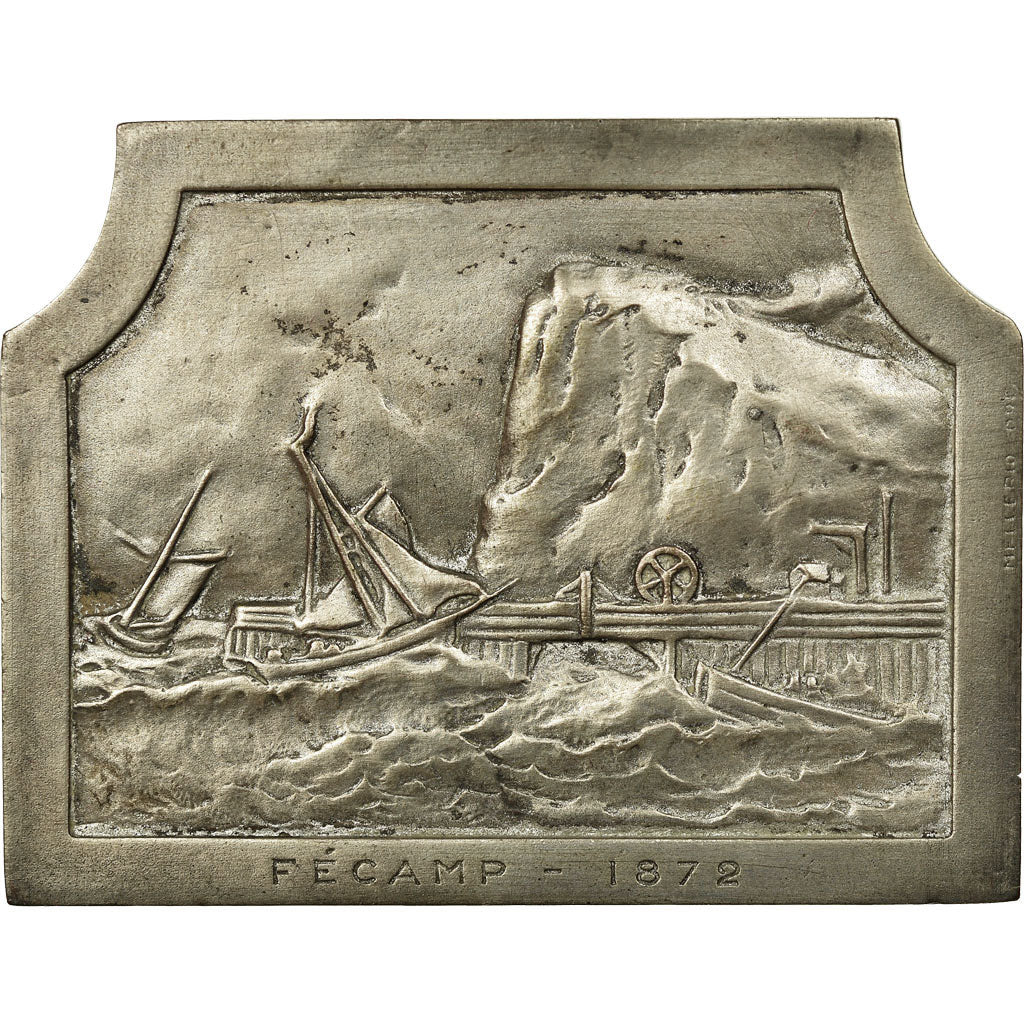 France, Medal, Professeur Gosset, Académie des Sciences, Fécamp, 1934