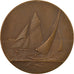 Francja, Medal, Cercle Nautique, Erdre, Wysyłka, AU(50-53), Bronze