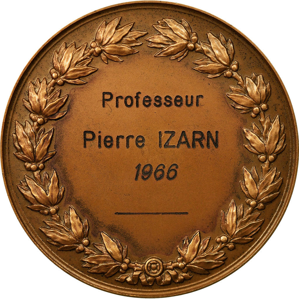 France, Medal, Faculté de Médecine de Montpellier, 1967, Caqué, AU(55-58)