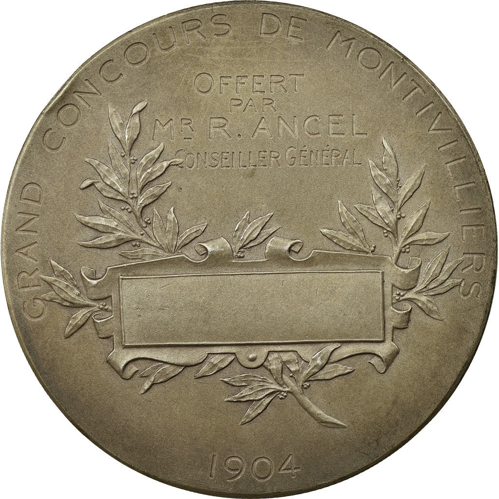 França, Medal, Agriculture, Grand Concours de Montivilliers, 1904, Dubois.H