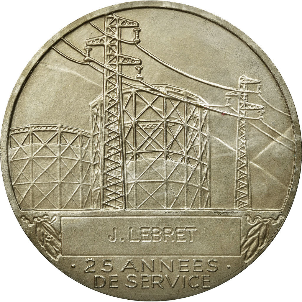 França, Medal, Électricité de France et gaz de France, Dropsy, MS(60-62)