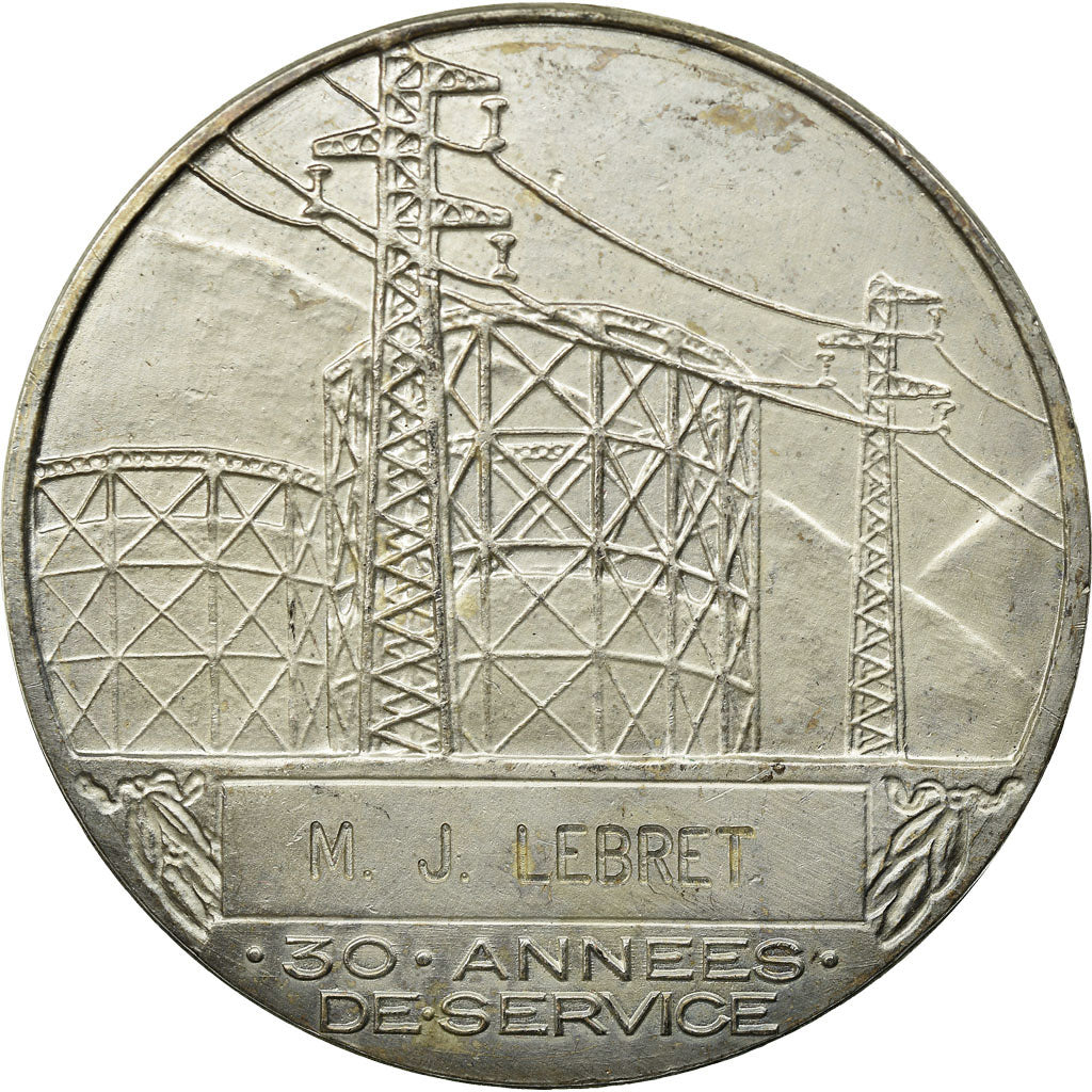 Frankrijk, Medaille, Électricité de France et gaz de France, Dropsy, UNC-