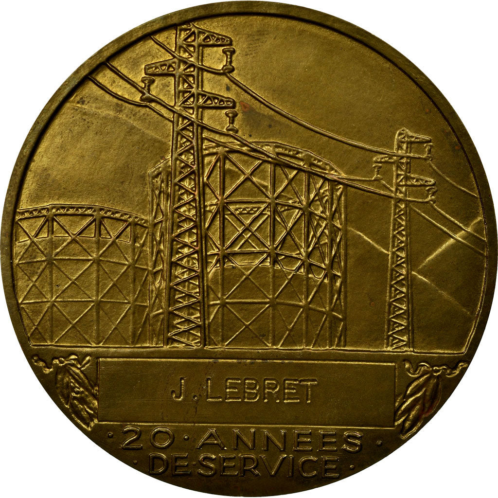 Frankrijk, Medaille, Électricité de France et gaz de France, Dropsy, PR
