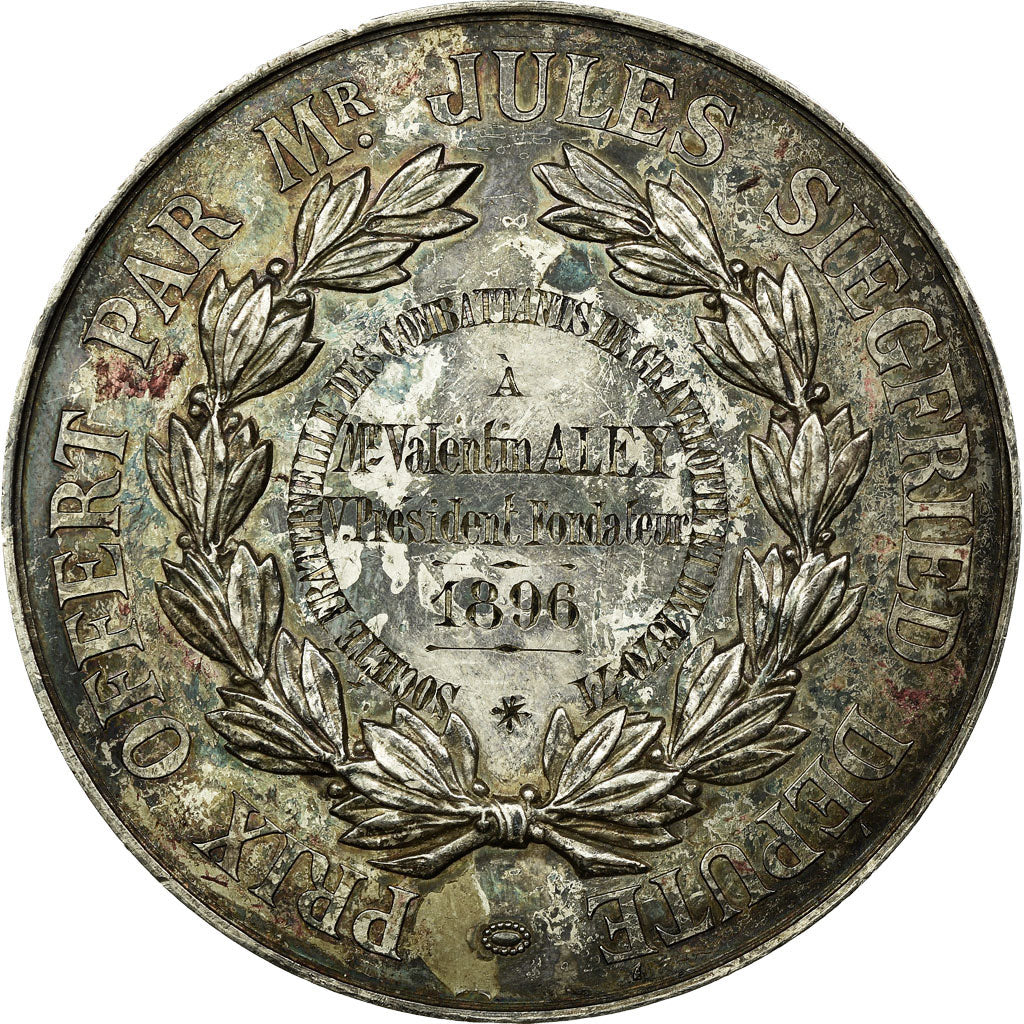 Francja, Medal, Société des Combattants de Gravelotte et de 1870/71, 1896