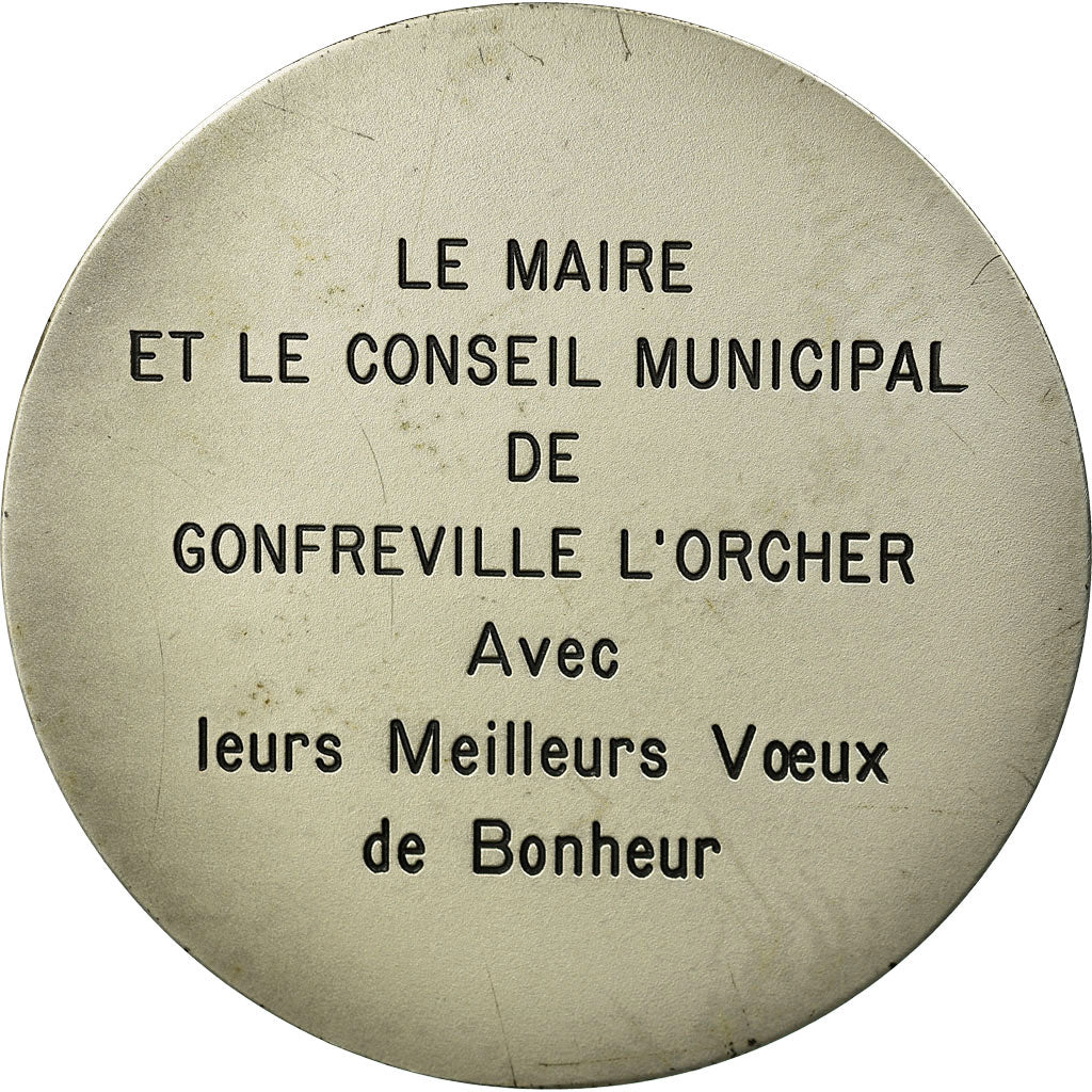 France, Médaille, Mariage, Gonfreville l'Orcher, SUP+, Bronze
