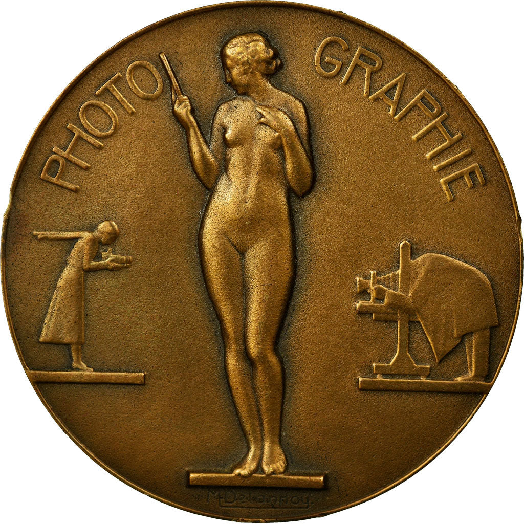 France, Médaille, Salon de Photographie, 1971, Delannoy, SUP, Bronze