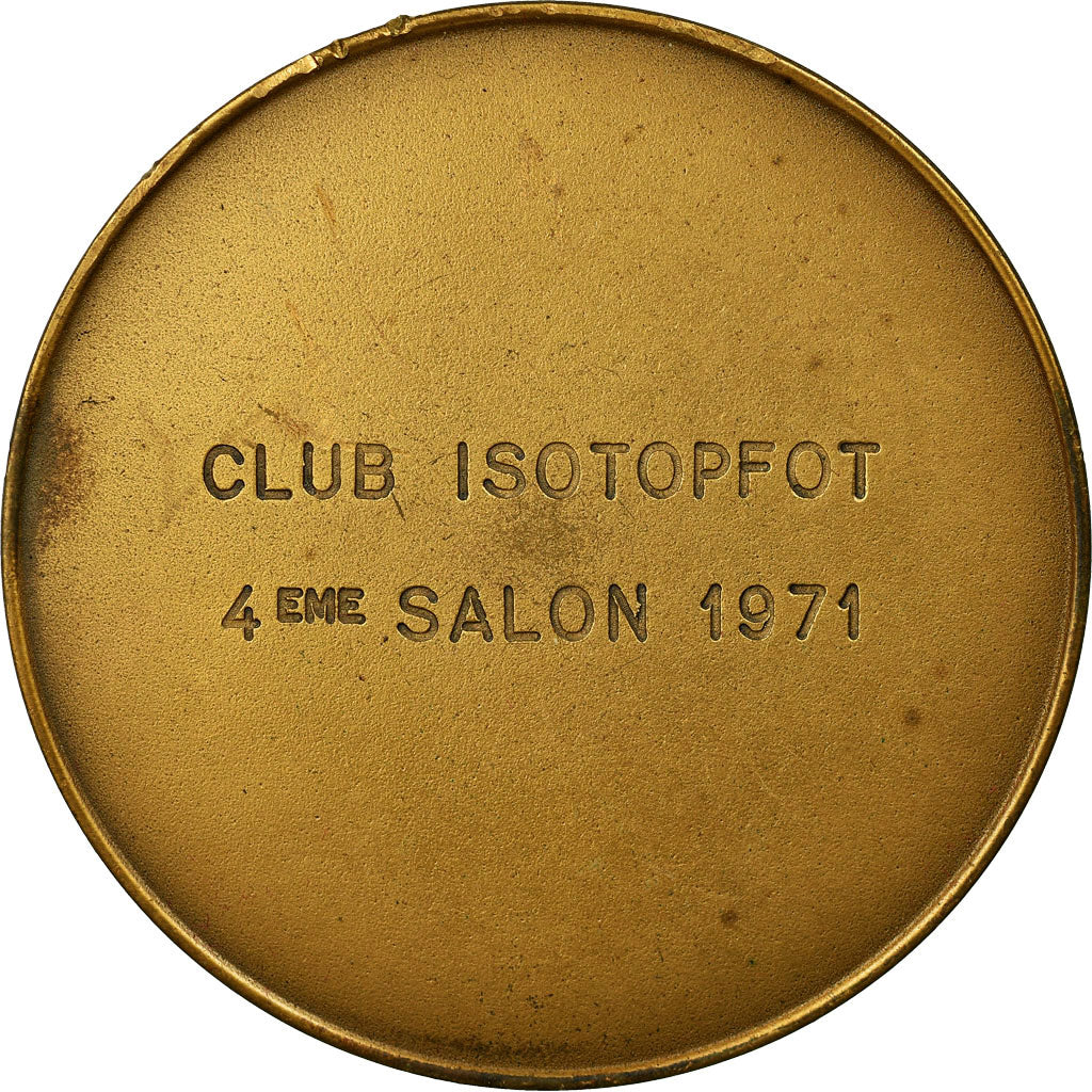 France, Médaille, Salon de Photographie, 1971, Delannoy, SUP, Bronze