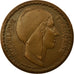 França, Medal, Marianne, République Française, 1971, Popineau, AU(55-58)